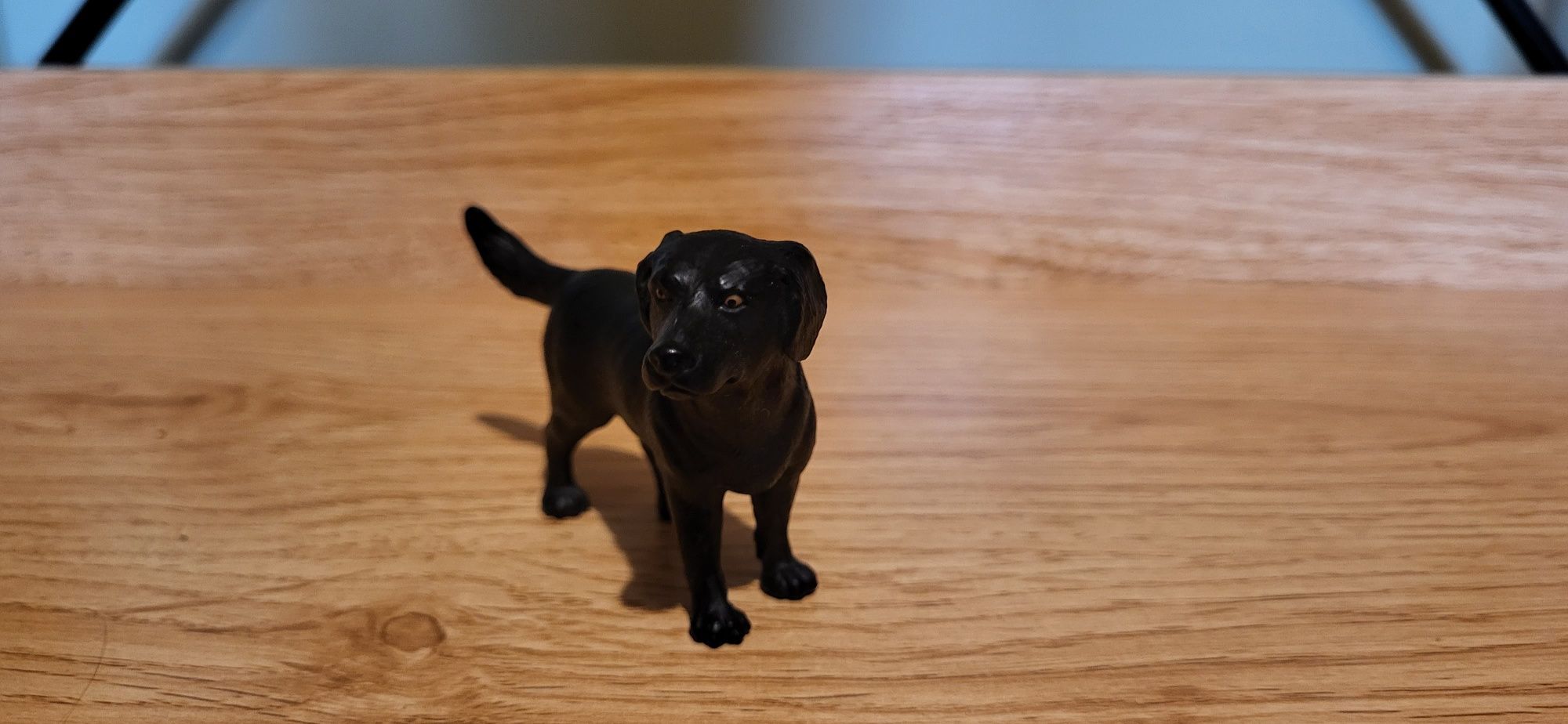 Schleich pies czarny labrador figurki unikat wycofany 2001 r.