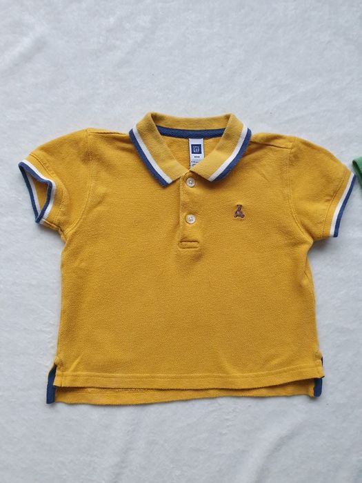 bluzki polo baby GAP bluzeczki koszulki z krótkim rękawem