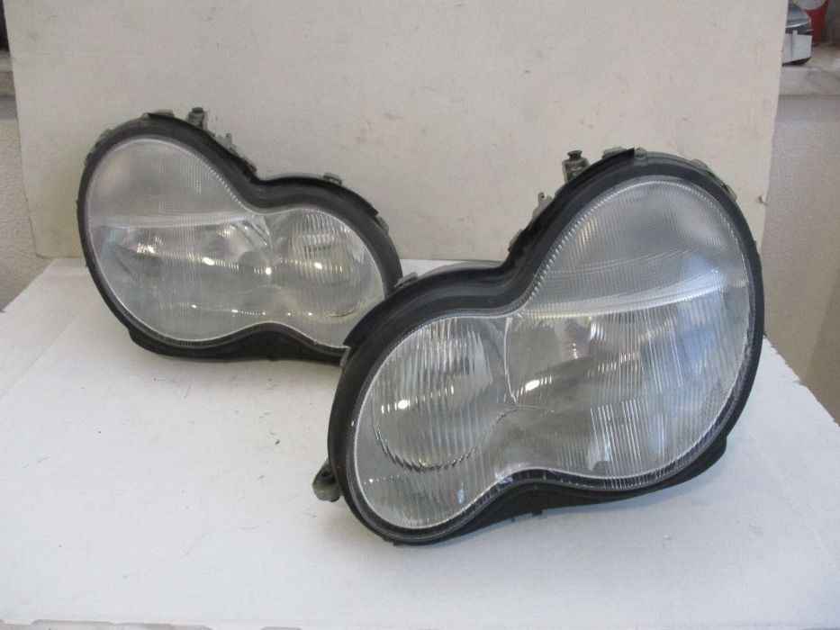 Farol Optica Mercedes W203 Classe C Esquerdo Direito