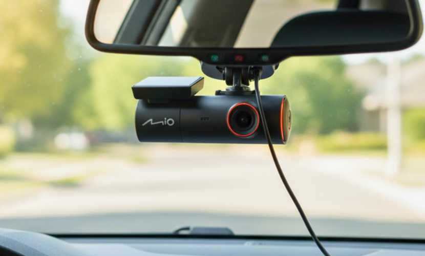 Wideorejestrator Mio J30 2.5K WiFi automatyczne nagrywanie G-Sensor FV