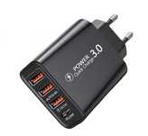 Ładowarka do Telefonów 3 x USB 3,0A + Gniazdo Typ C i 4xUSB