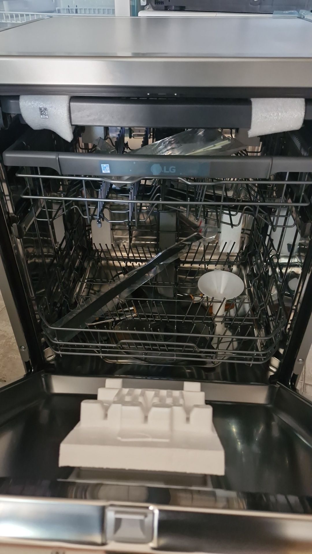 Máquina de lavar loica lg inox