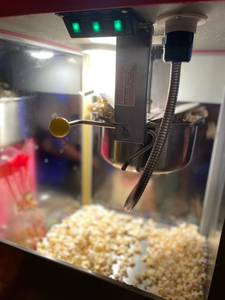 Maszyna do popcornu, maszyna do waty cukrowej dmuchańce piana party