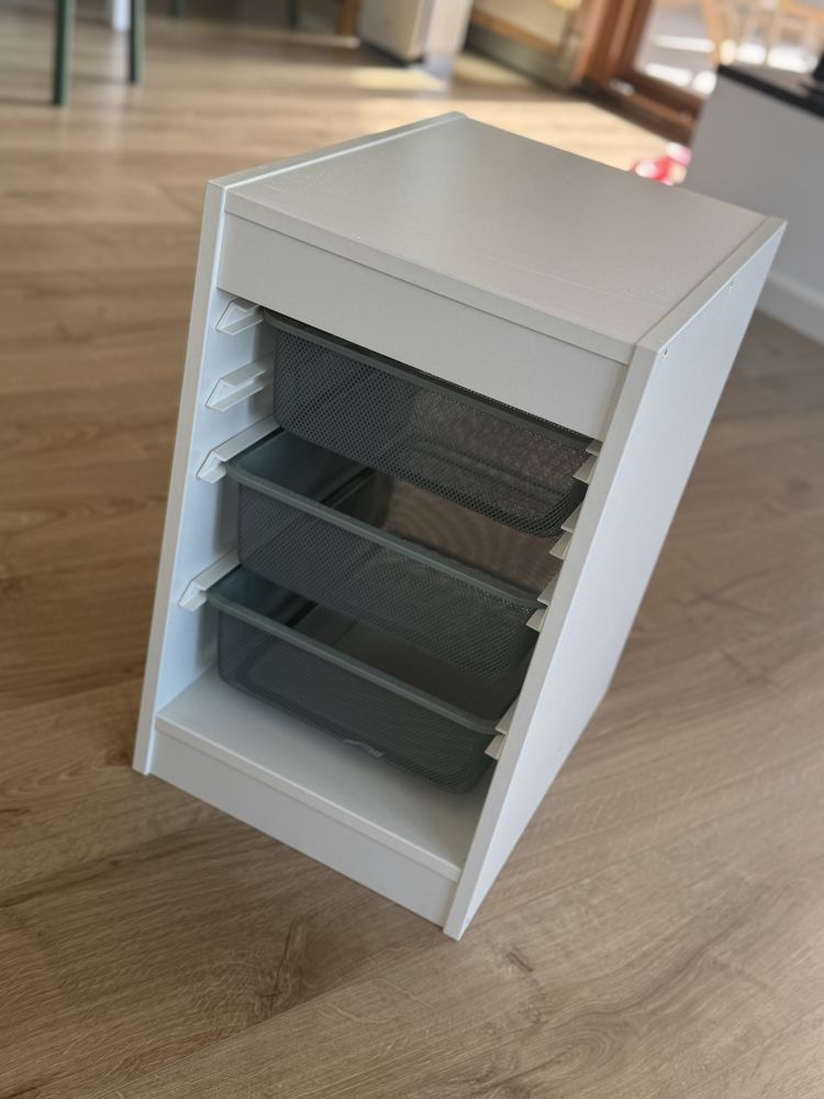 Szuflady pod biurko Trofast Ikea stan dobry