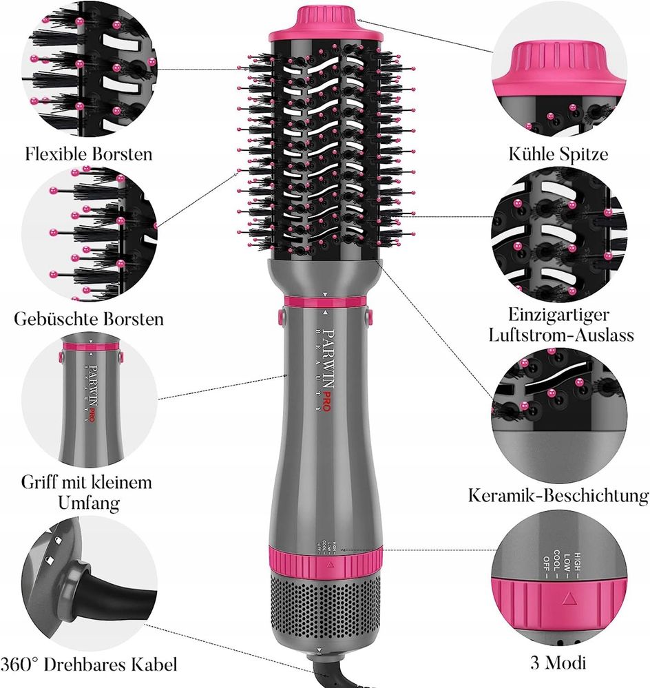 Lokówka tradycyjna PARWIN PRO BEAUTY Curl