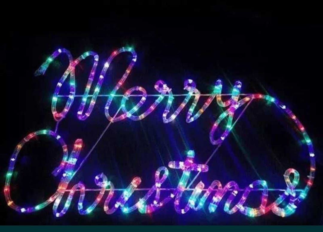 Wąż świetlny LED 20m niebieski ozdoby świetlne zewnętrzne wewnętrzne