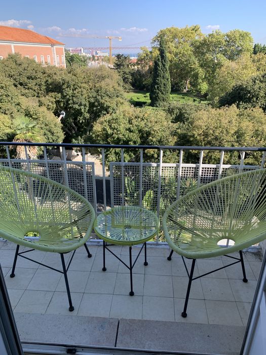 2 Poltronas + Mesa para Exterior, Jardim, Varanda