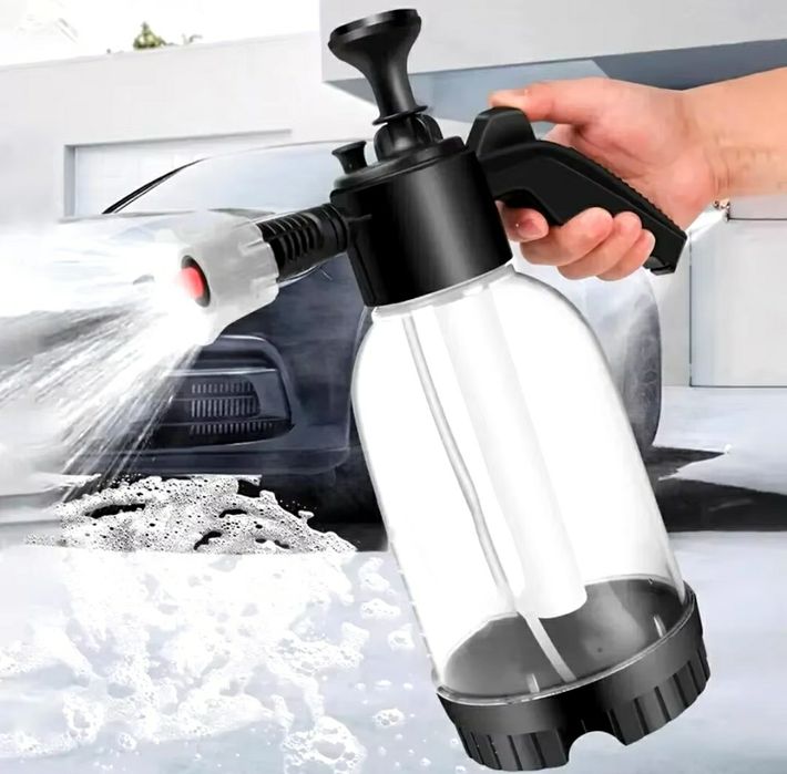 Піногенератор Xiamen для автомийки помповий розпилювач 2 л Чорний