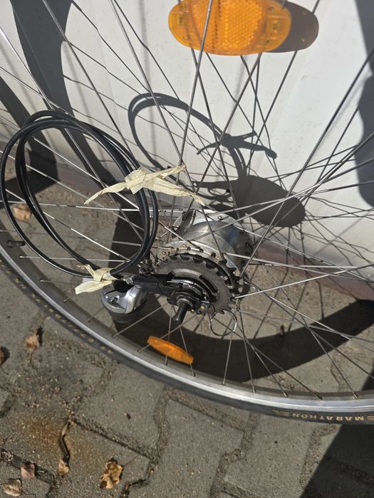 Koło rowerowe tylne 28 cali- 7 biegów shimano nexus.