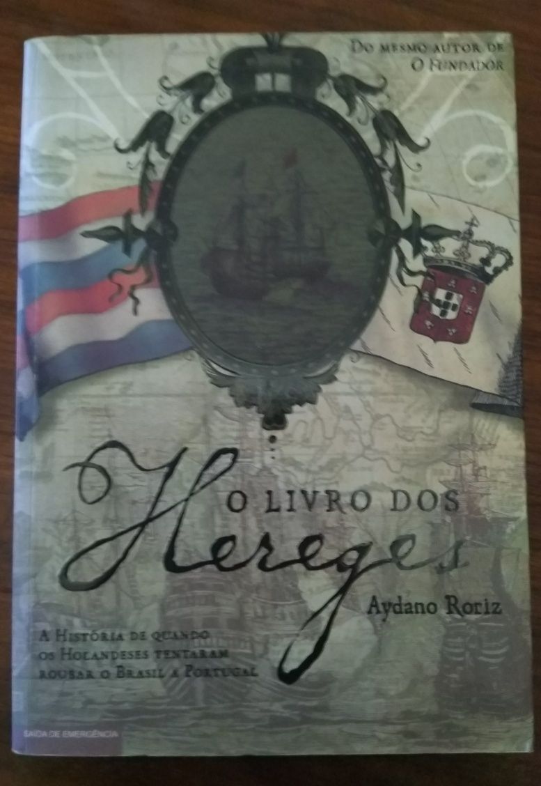 Aydano Roriz, 'O ¹Fundador' + 'Livro dos Hereges' (2 livros)