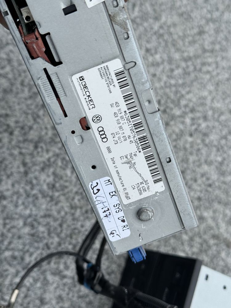 Блок DVD навігації Audi a6 c6 блок двд ауді а6 с6 4E0919887