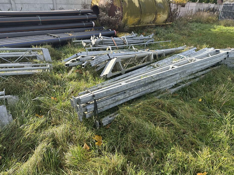 Konstrukcja hali namiotowej