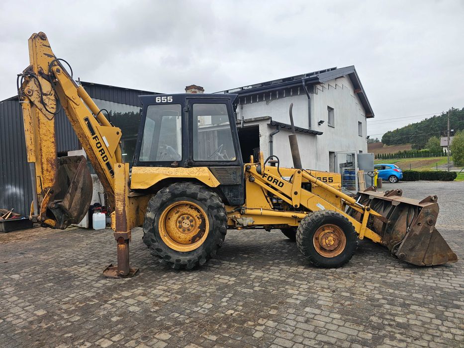 Koparko Ładowarka Ford 655 4x4