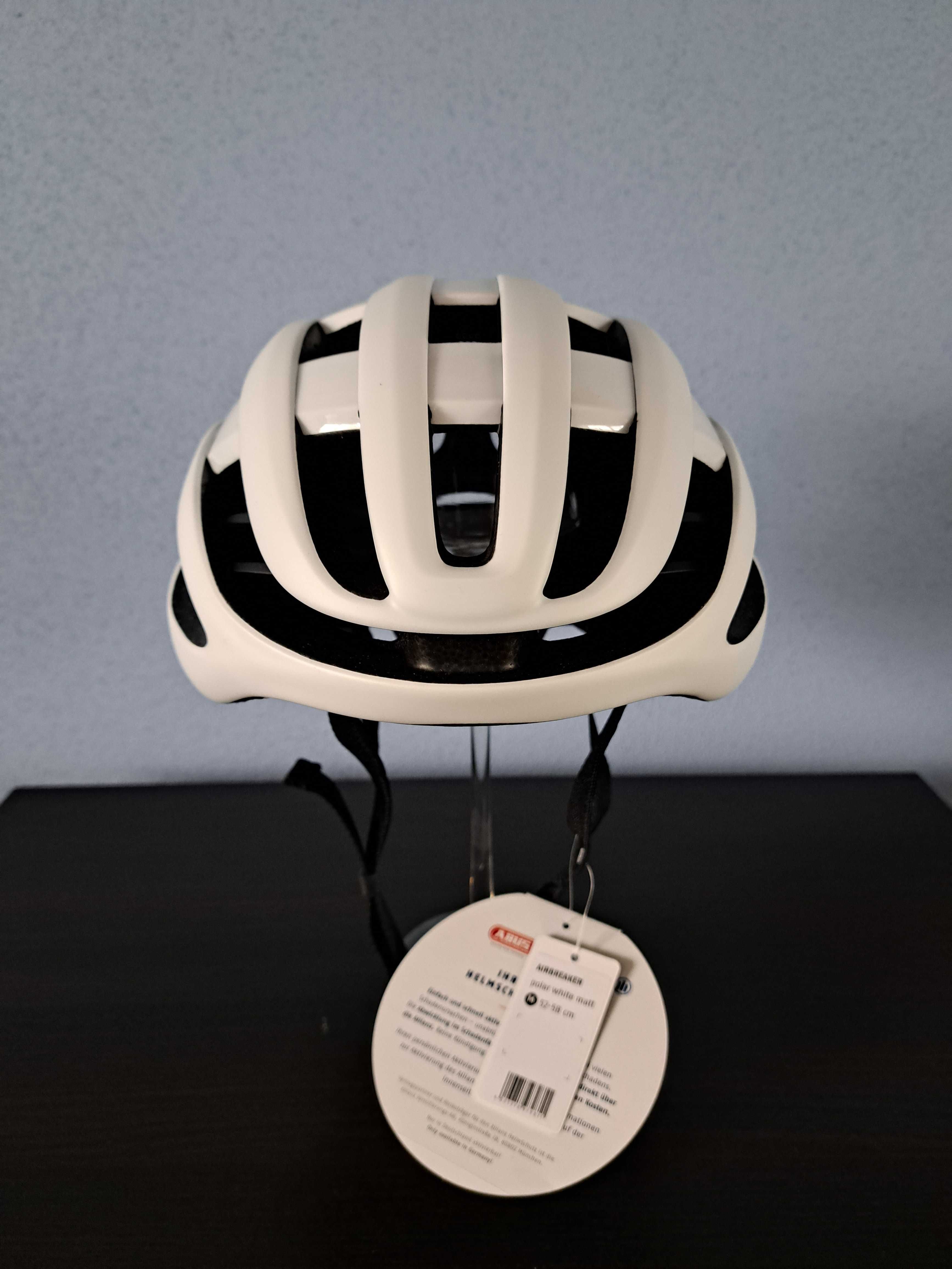 Kaski Kask rowerowy Abus AirBreaker Polar r. M 52-58 cm