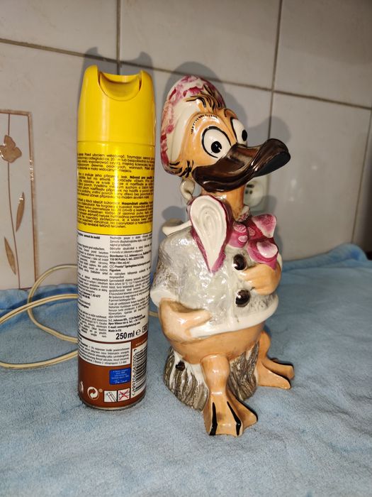 Lampka nocna porcelana