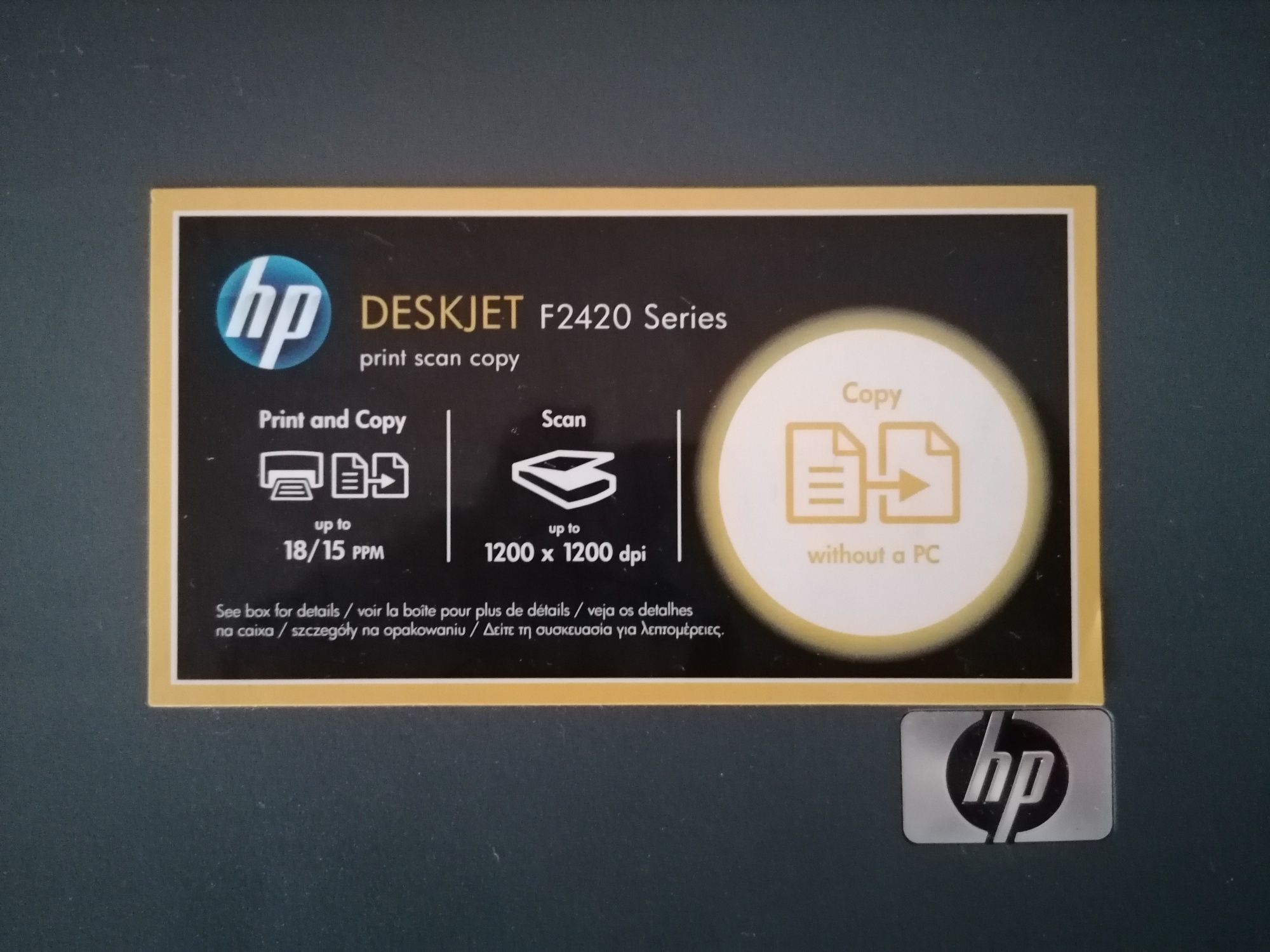 Impressora Multifunções HP Deskjet F2024