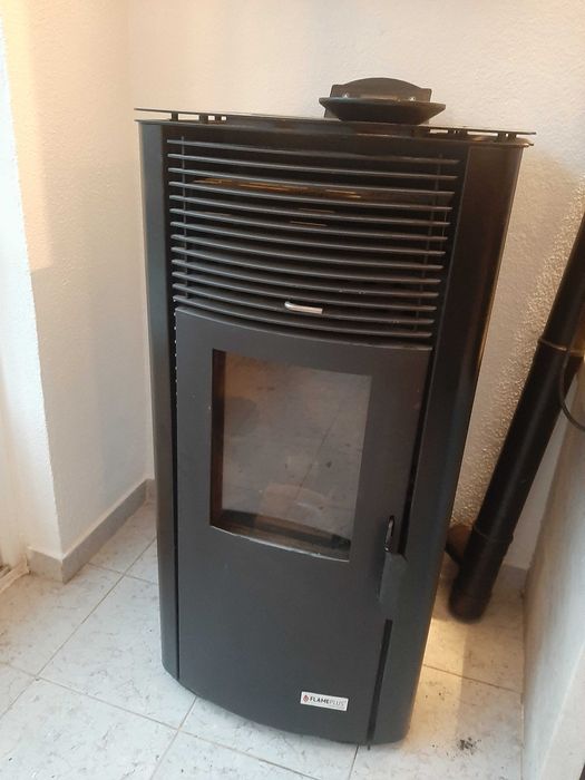 Salamandra a pellets