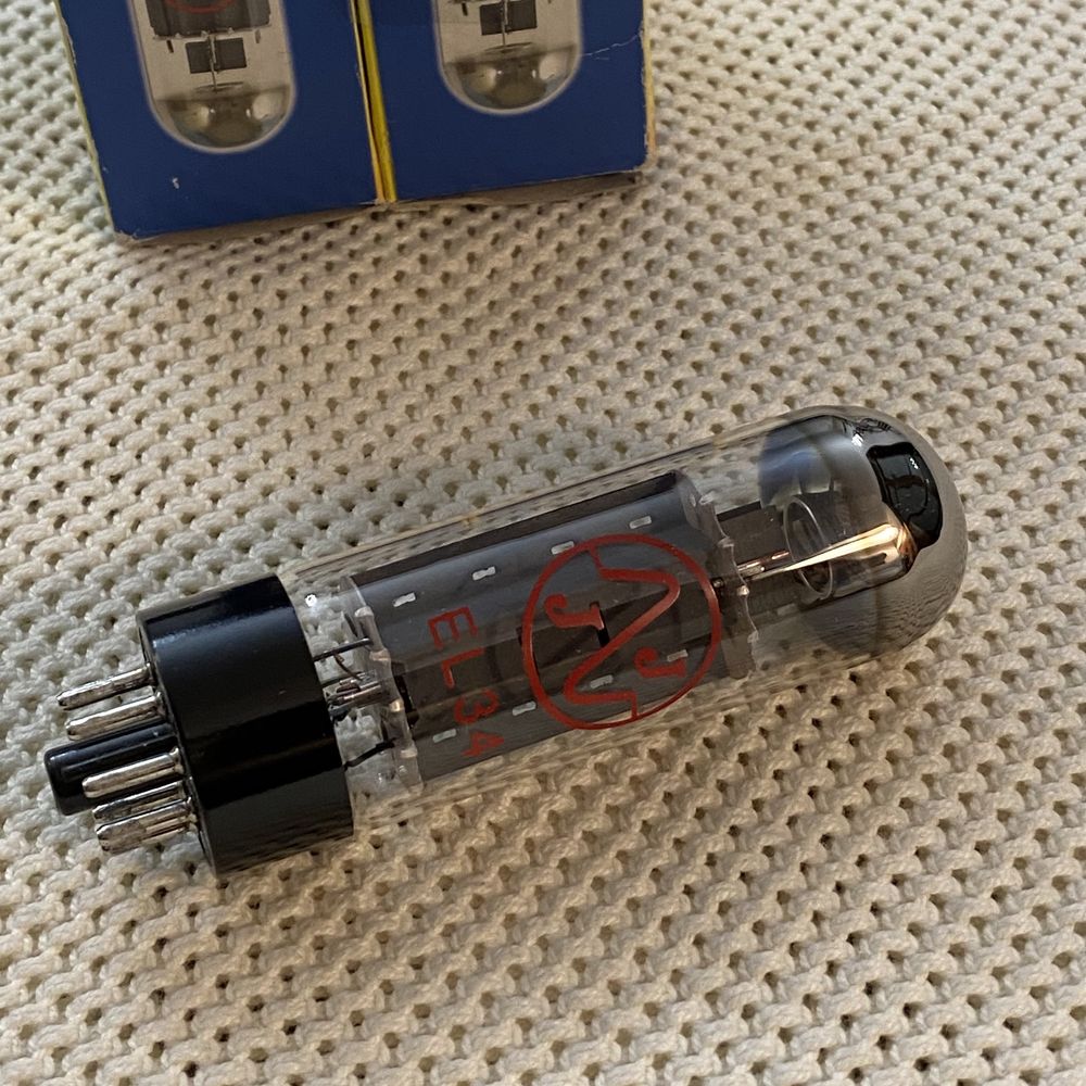 EL34 Power Tube Apex Matched Quad