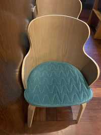 Cadeiras Restaurante Azul/verde