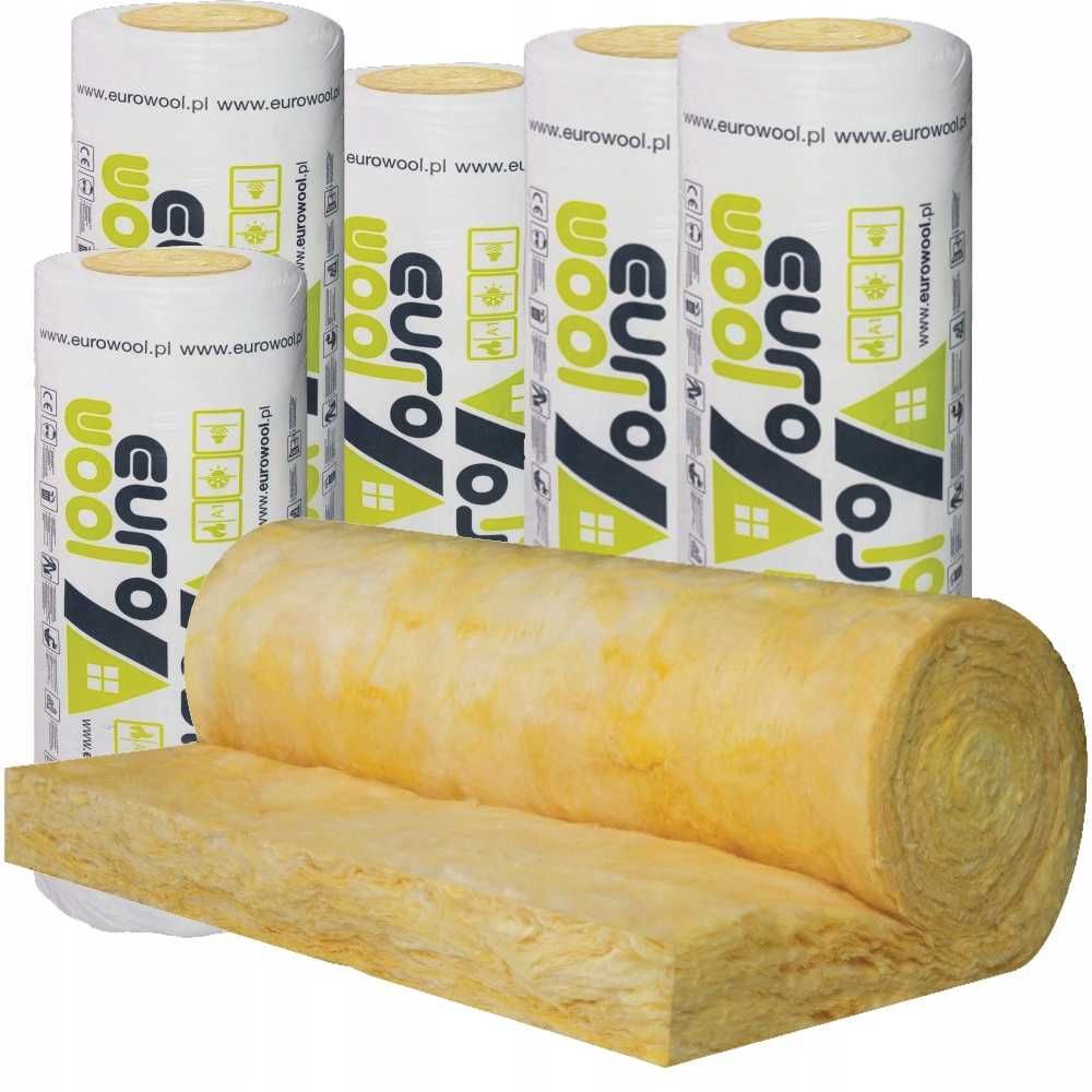 Wełna mineralna 10cm 13,9 zl/m2  Eurowool 5cm / Wełna 50mm