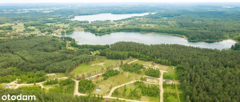 Działki rekreacyjne nad jeziorem Ruskim k. Morąga