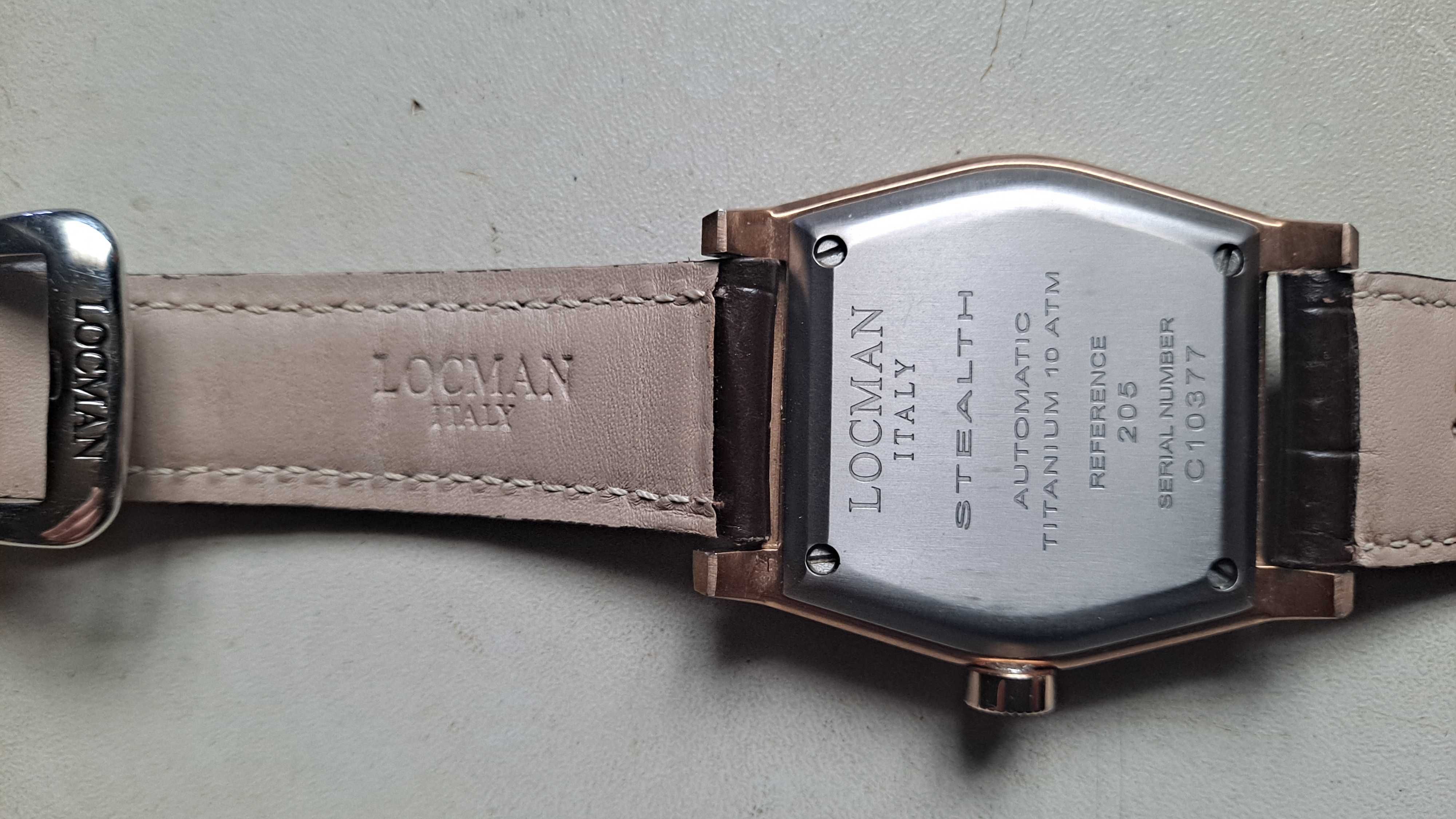 locman - stealth - tytan - automat - zegarek