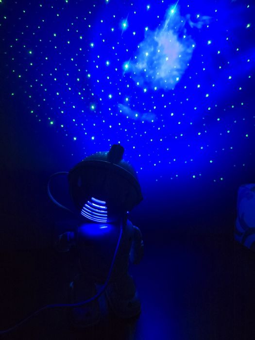 Нічник- проектор Robot XL-737 Bluetooth (білий)