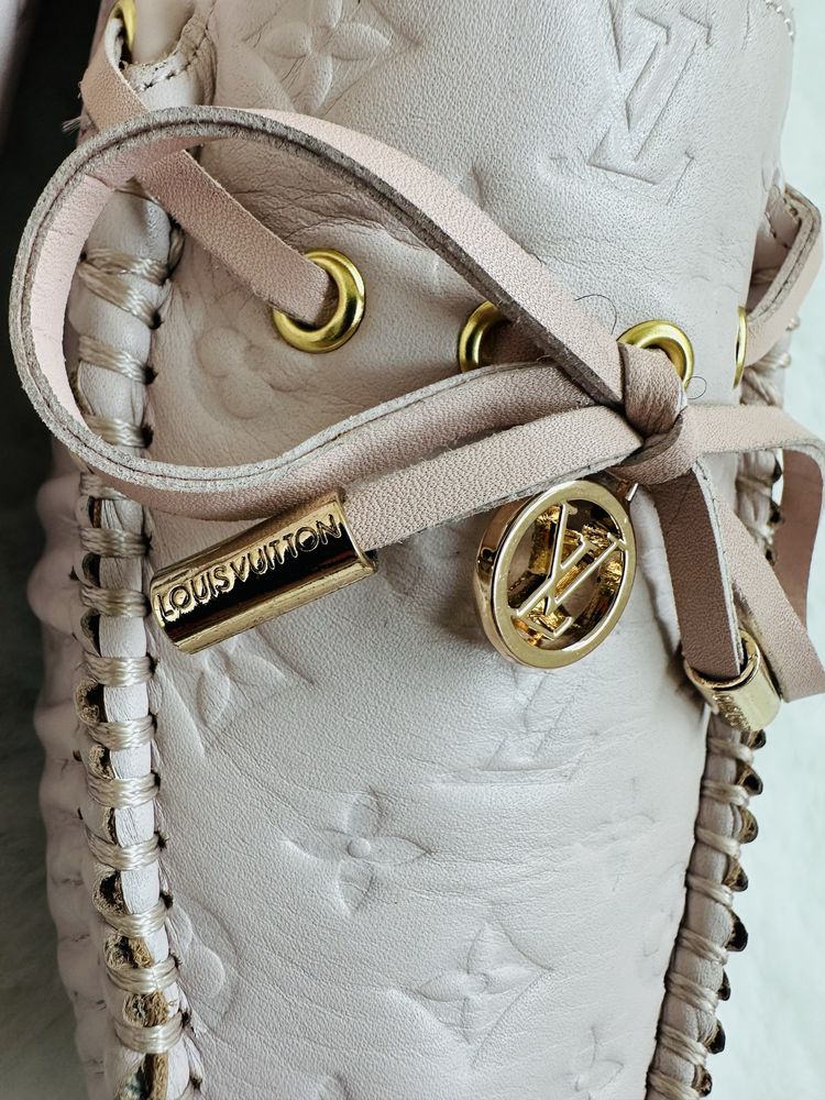 Mokasyny Louis Vuitton - roz. 39 - NOWE- pudrowy róż
