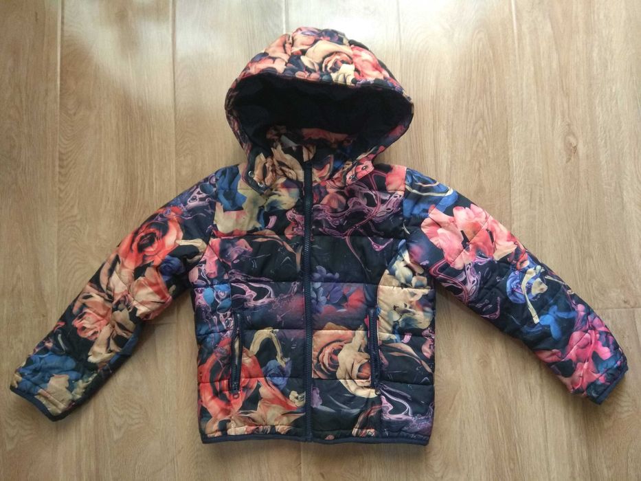 детская супер куртка Adidas 128 размер на 4-5 лет унисекс