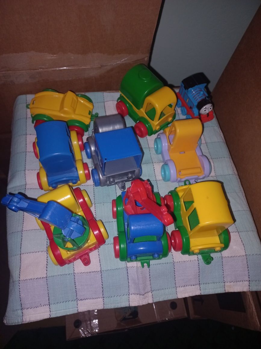 Mini pojazdy Wader 8 szt