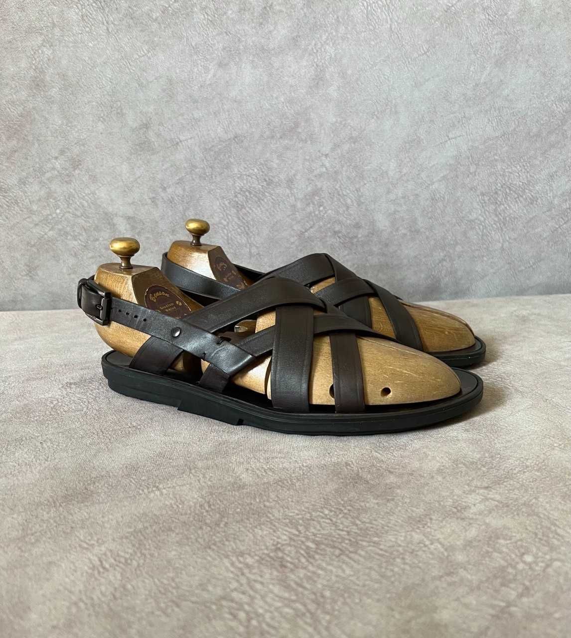 Оригінальні Шкіряні Сандалі Босоніжки Tod's 27см