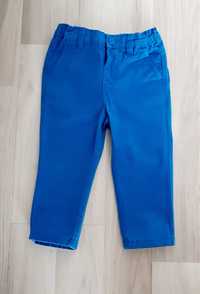 Eleganckie spodnie chłopięce niemowlęce 86 niebieskie Reserved