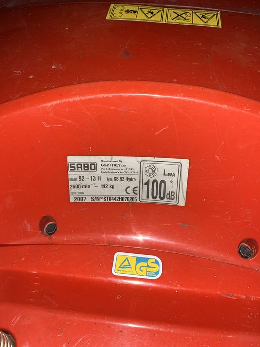 Kosiarka Traktorek SABO 92-13H