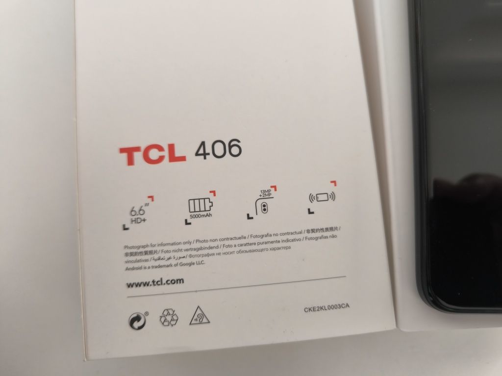 Telefon komórkowy TCL 406 nowy, nieużywany!