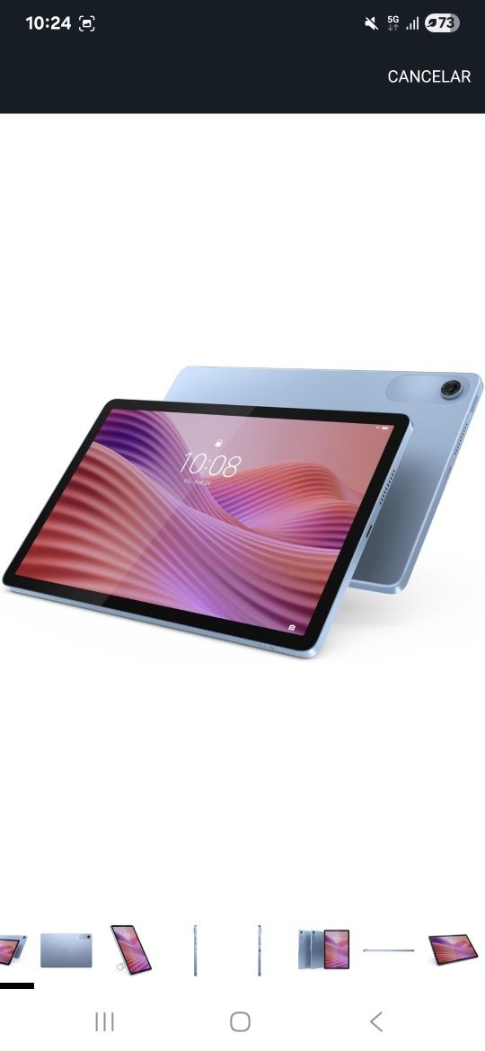 Lenovo Tab Tablet 10,1" (MediaTek Helio G85, 4 GB RAM, 64 GB)