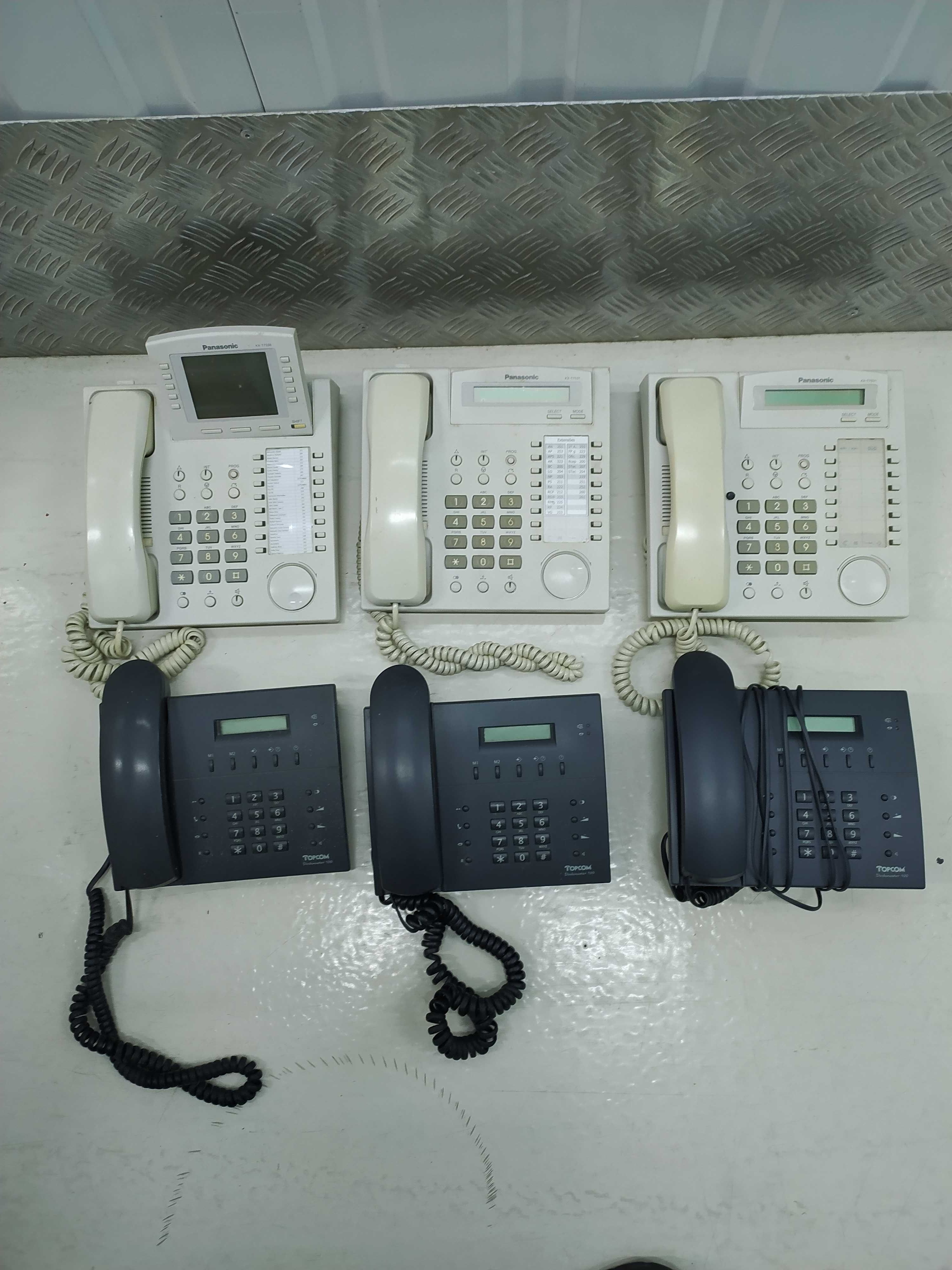Telefones e Central Panasonic, por unidade
