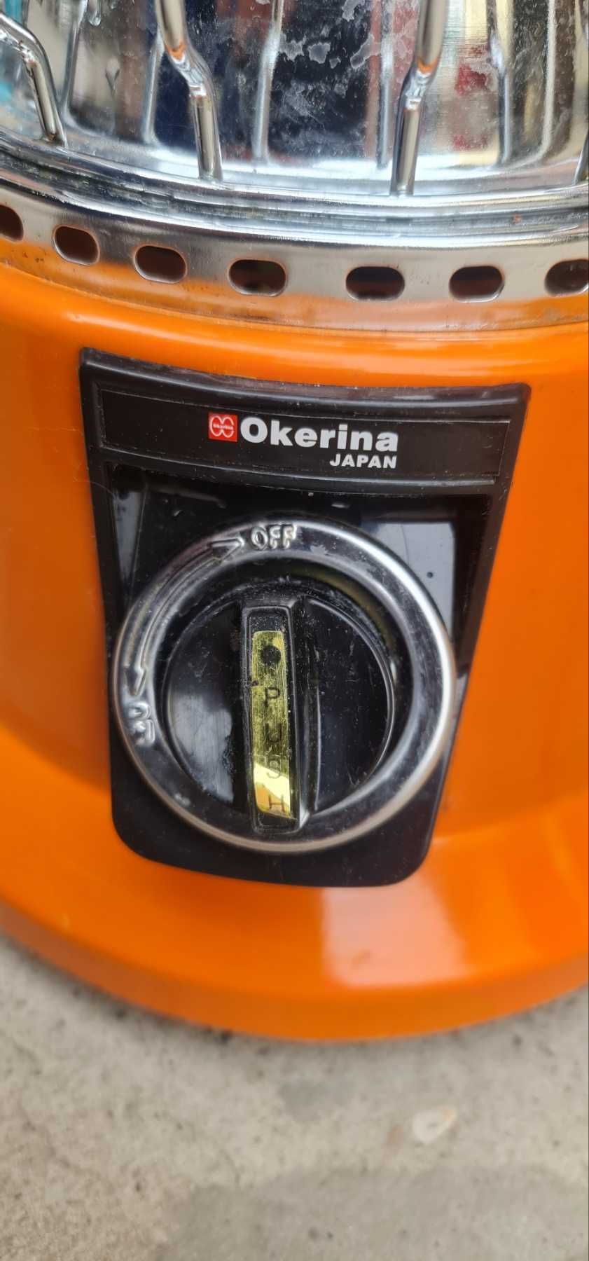 Газовая инфракрасная пьезо плита-обогреватель OKERINA OC3000G Japan