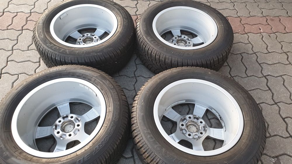 Koła zimowe Alu 16" Audi A6 C7 225/60/16 5x112 BdbStan Oryginalne