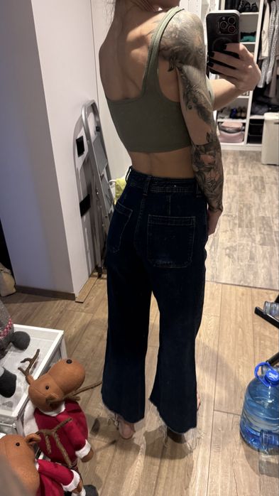 Джинси mango кюлоти 34 розмір, стан нових