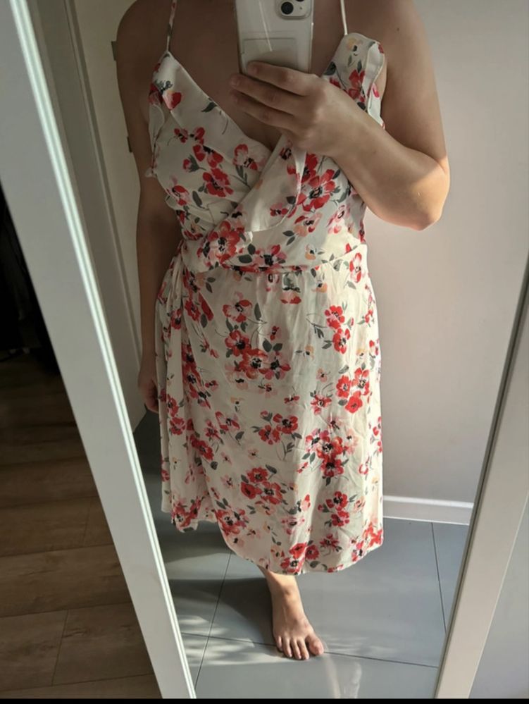 Letnia sukienka w kwiaty