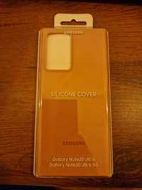 ETUI Silicone Cover do Note20 Ultra 5G Nowe Różowe