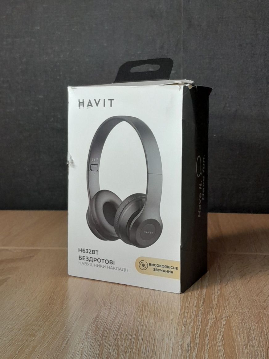 Продам Навушники безпроводні Havit HV-H632BT накладні чорний