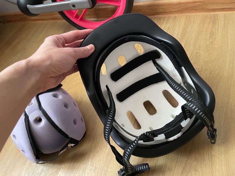 Kask rowerowy pszczółka Maja z Decathlon