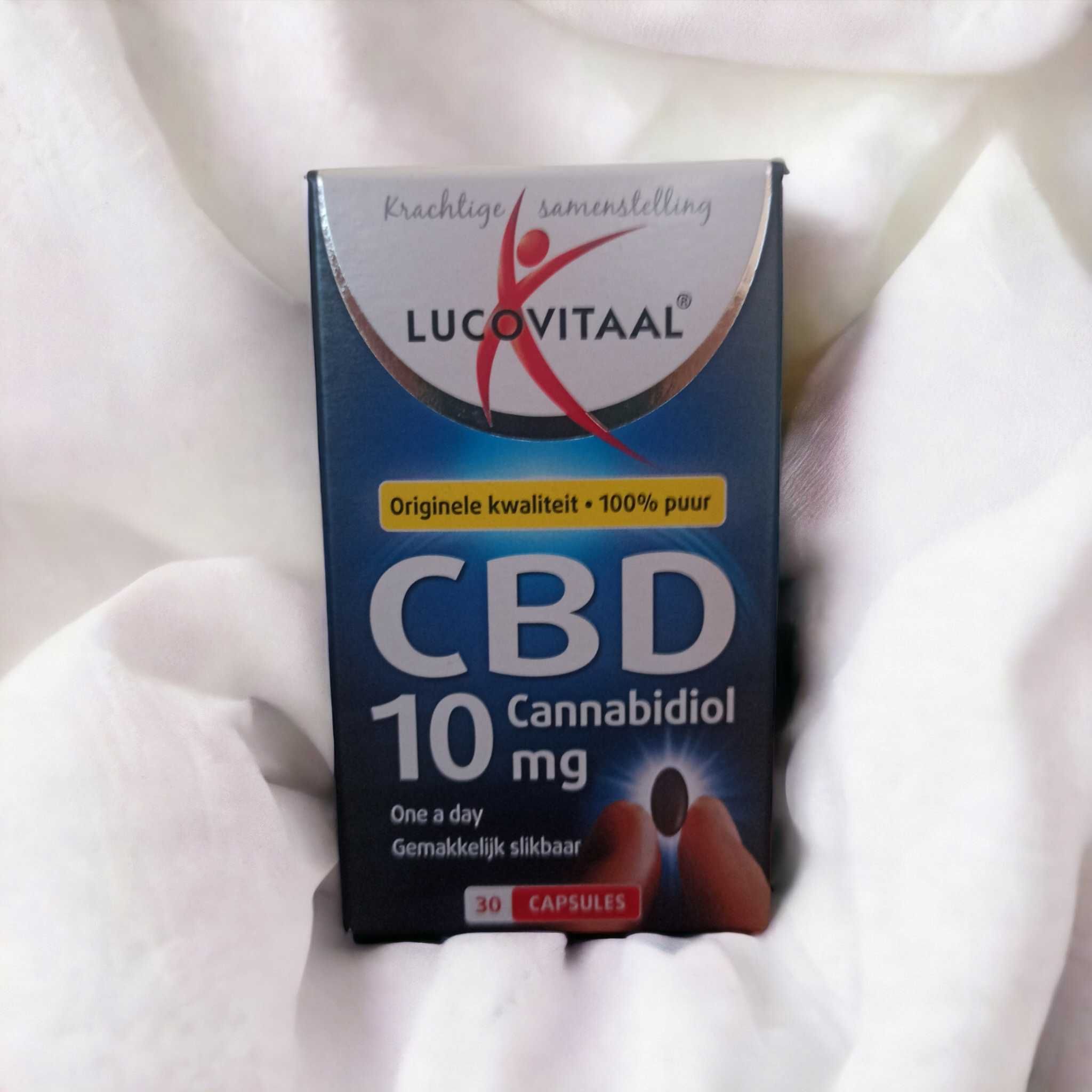 Lucovitaal Olej konopny CBD 10mg 30 Caps
