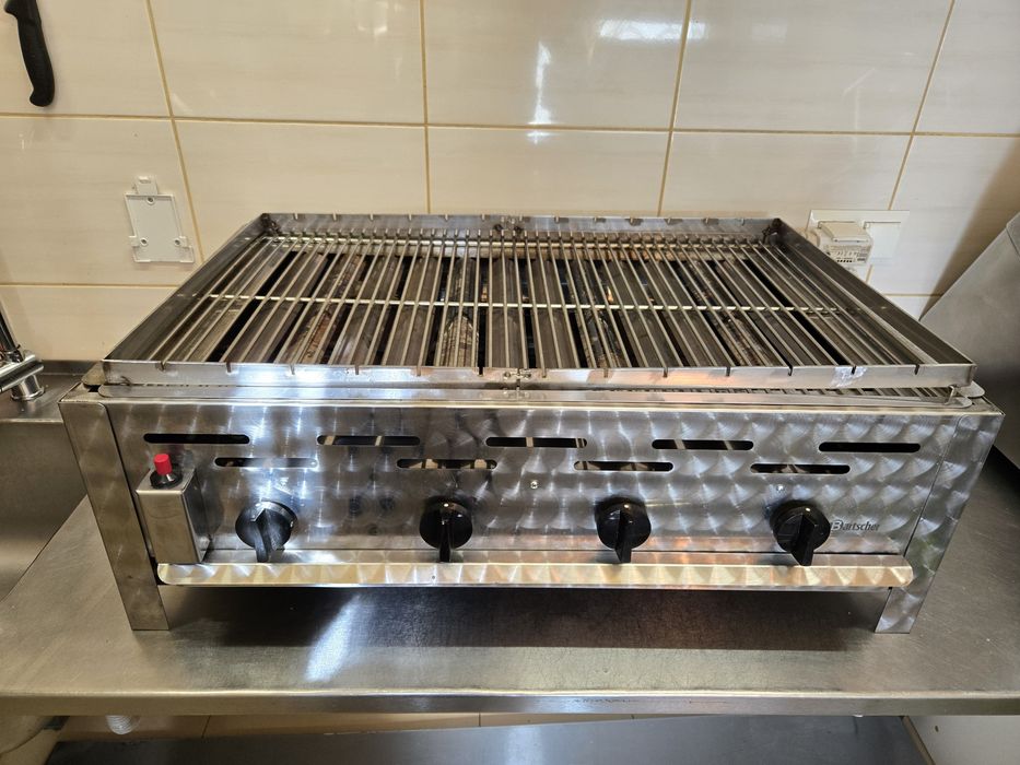 Grill gazowy Bartscher - 4 palniki
