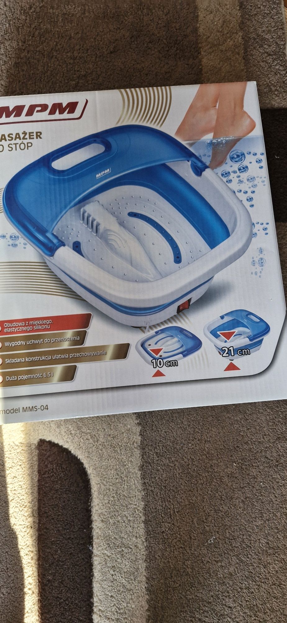 Miska z hydromasażem nowa