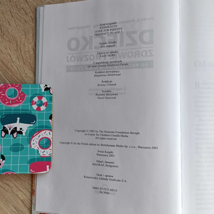 Poradnik "Dziecko Zdrowie i rozwój od poczęcia do 5 r.ż."