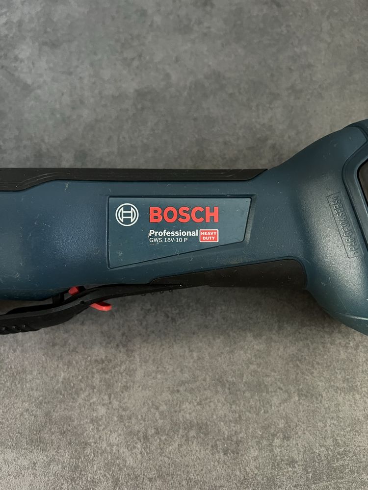 Безщіткова Акум.болгарка Bosch GWS 18V-10P