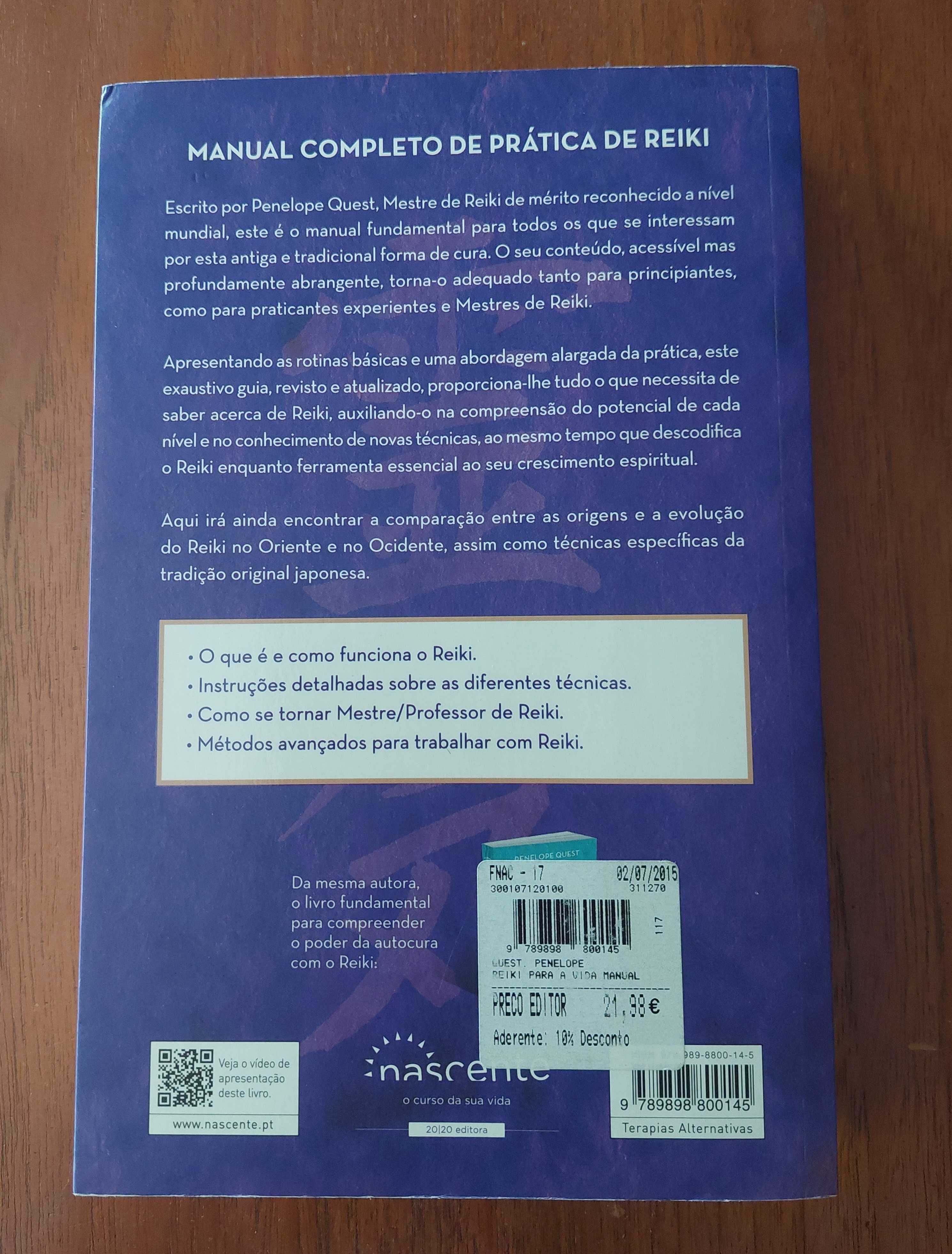 Livro - Reiki para a Vida