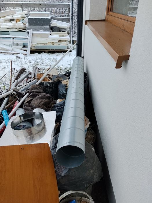 Rura spiro 2m blacha ocynk do rekuperacji